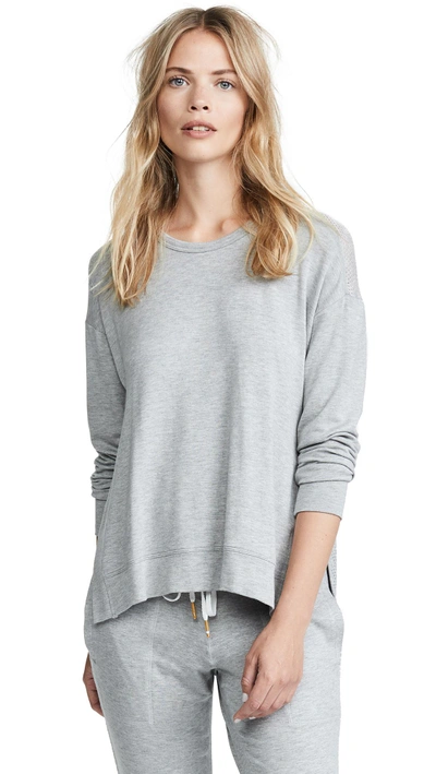 Shop Alala Heron Sweatshirt In Heather Grey
