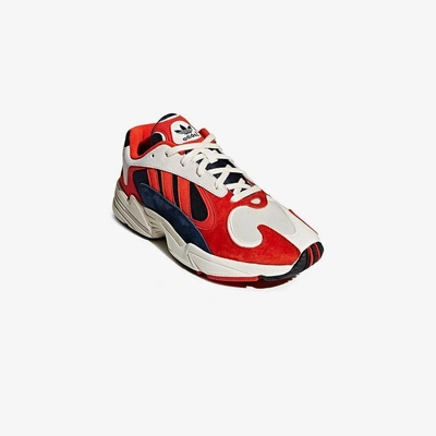 Adidas Originals Yung 1 Orange Nabuk Sneakers In Red | ModeSens