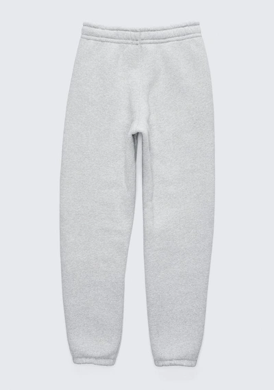 Shop Alexander Wang Exclusive Dense Fleece Pants In Light Gray