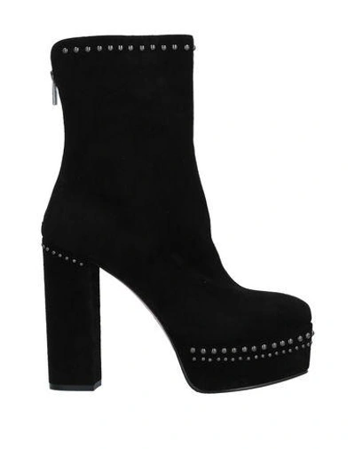 Shop Le Silla Ankle Boots In Black