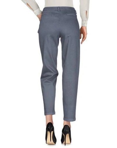 Shop Armani Jeans Casual Pants In Lead