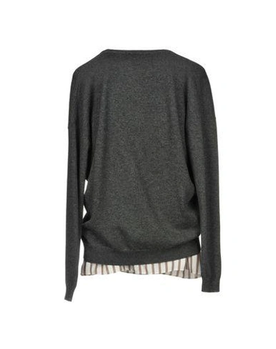 Shop Brunello Cucinelli Sweaters In Lead
