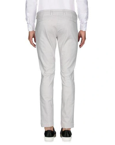 Shop Entre Amis Casual Pants In Light Grey
