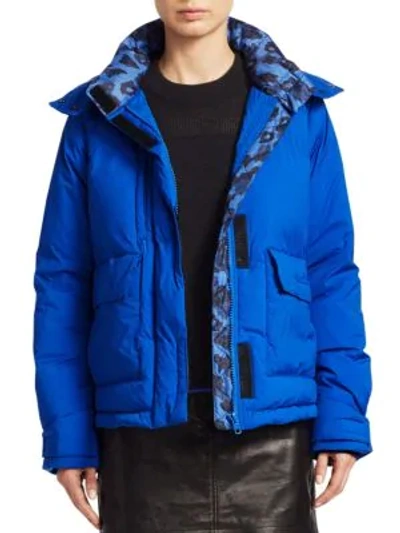 Shop Rag & Bone Aiden Puffer Jacket In Blue