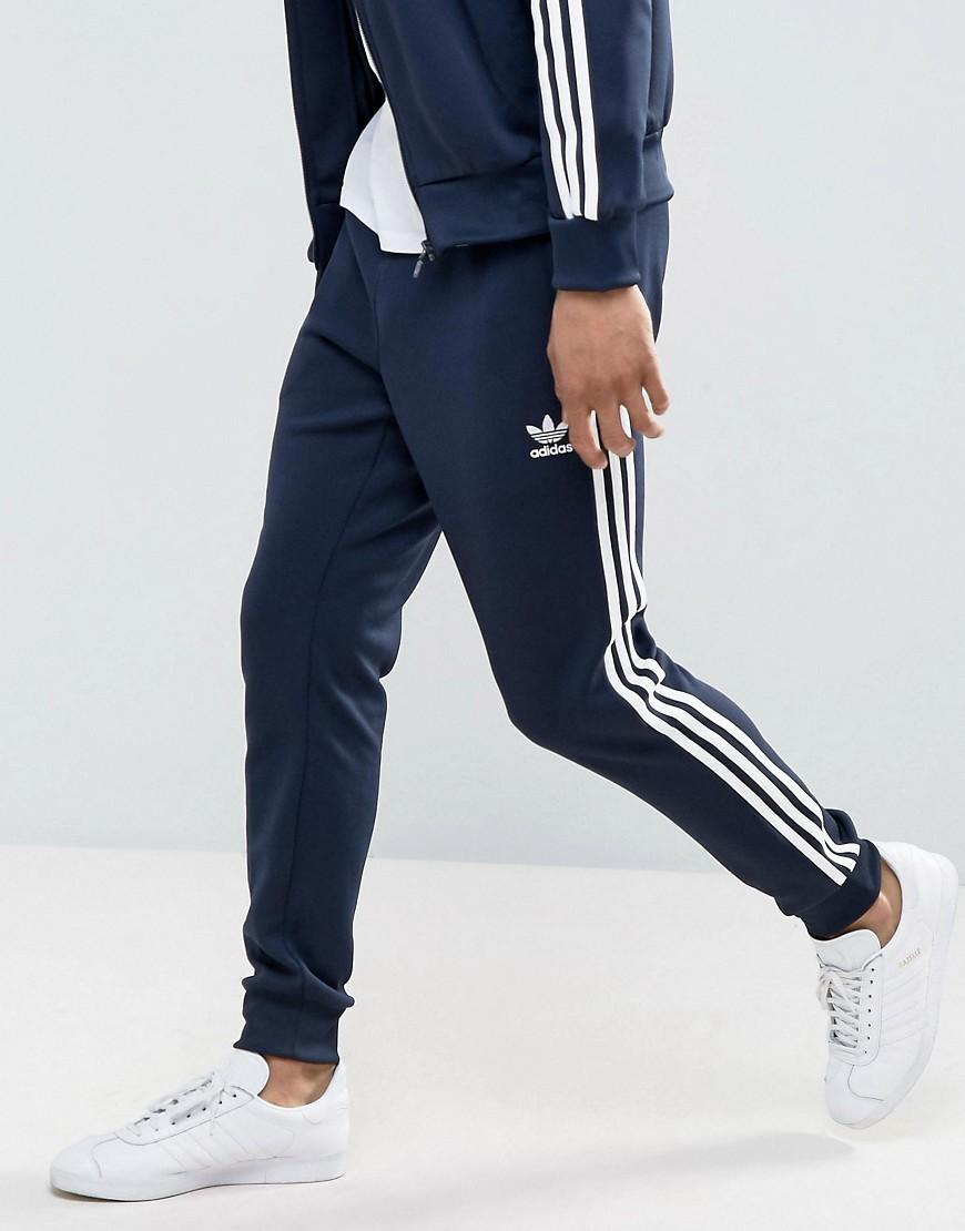 adidas originals superstar cuffed track pants