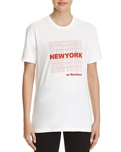 Shop Knowlita Ny Thank You Tee In White