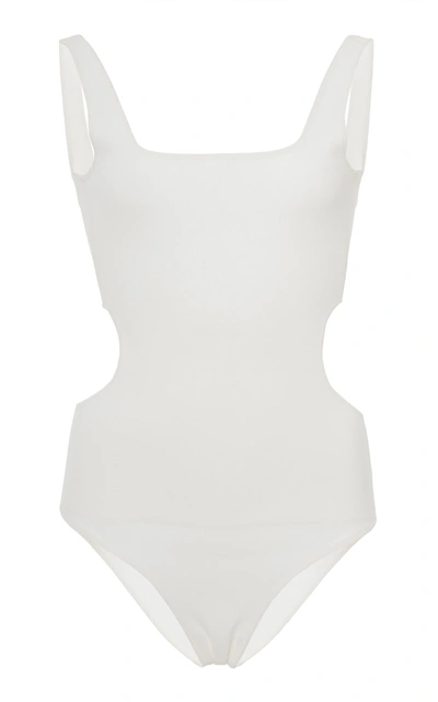 Shop Zeynep Arcay Knit Body Suit In White