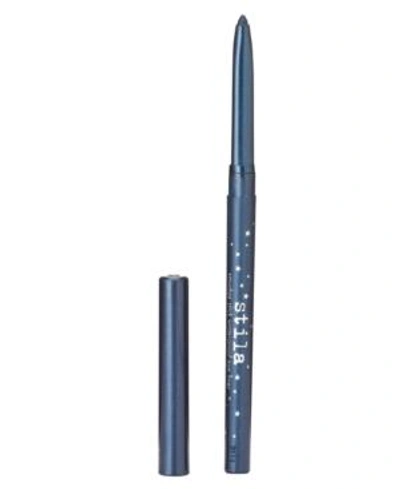 Shop Stila Smudge Stick Waterproof Eye Liner In Bluefin - Vibrant Blue Sheen
