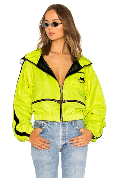 Shop I.am.gia Neptune Jacket In Neon Yellow
