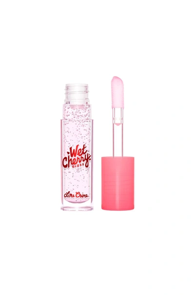 Shop Lime Crime Wet Cherry Lip Gloss In Extra Poppin