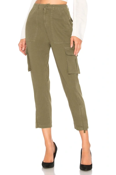 Shop Anine Bing Military Trouser In Green