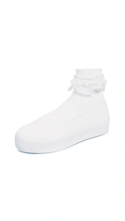 Shop Opening Ceremony Bobby Lace Sneakers In White
