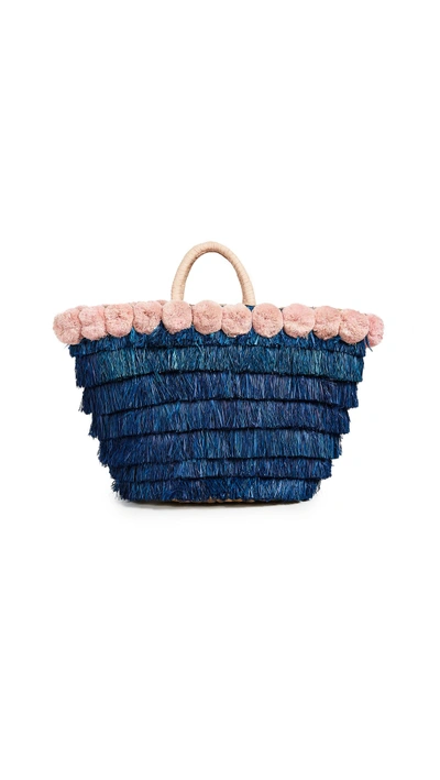 Shop Kayu Lucca Tote In Pink/blue