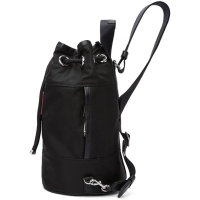 Shop Marc Jacobs Black Convertible Sport Backpack In 001 Black