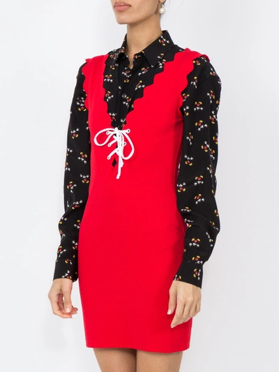 Shop Marysia Amagansett Tie Dress In Red