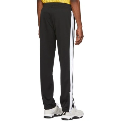 Shop Palm Angels Black Classic Track Pants In 1001 Blk/wt