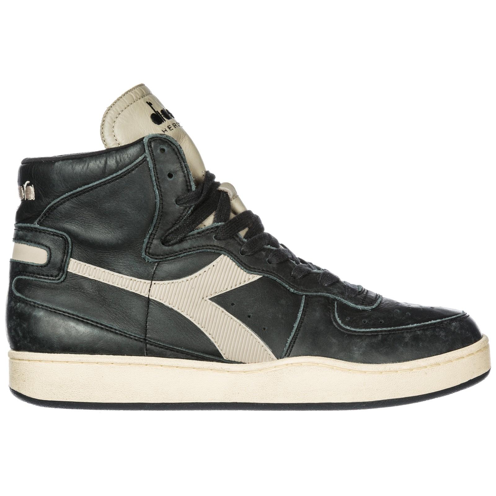 Diadora Men's Shoes High Top Leather 