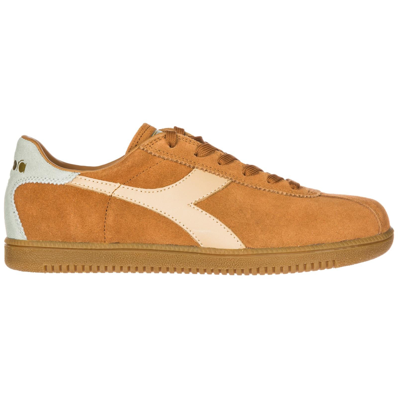 Diadora Tokyo Pompeian Red 80's Casual Trainers RRP £75 Free UK P&P!