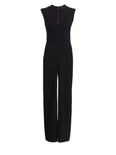 Shop Theory Cinched Jumpsuit In Black