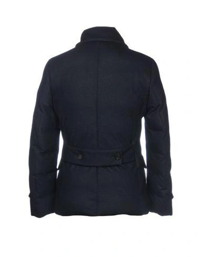 Shop Emporio Armani Down Jacket In Dark Blue