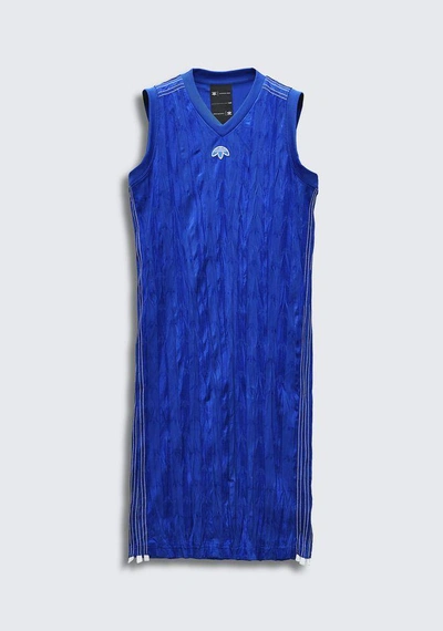 Shop Alexander Wang Adidas Originals By Aw Tank Dress In China Blue