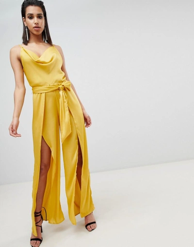 Shop The Jetset Diaries Topaz Jumpsuit - Gold