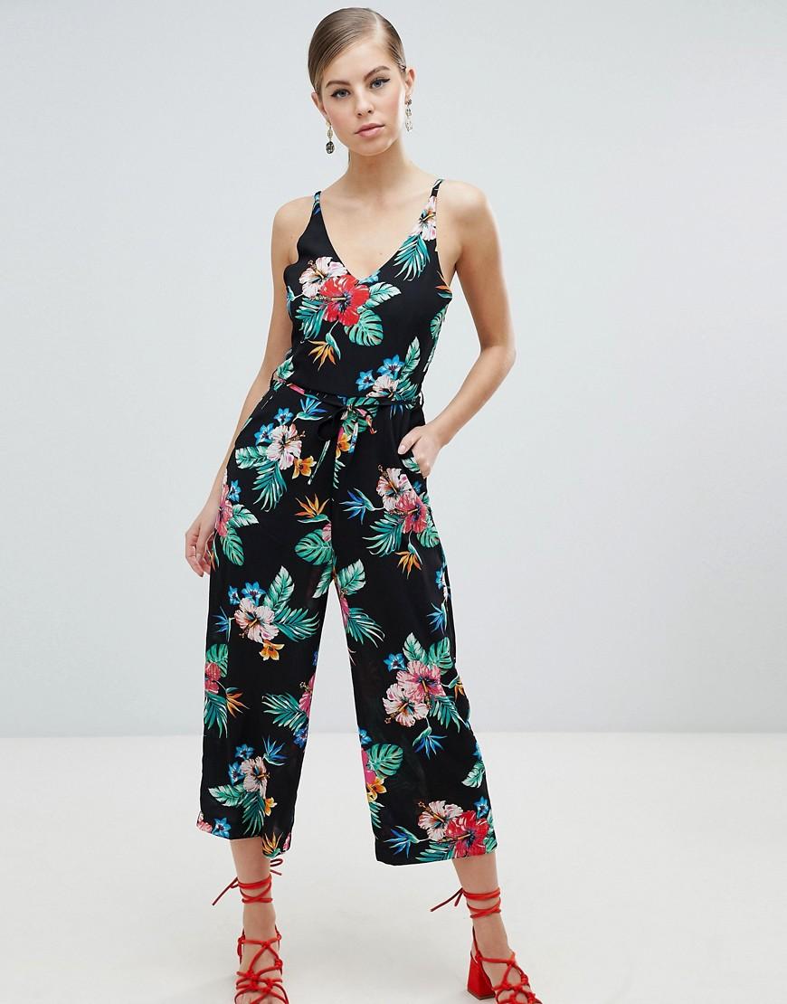 ax paris tropical jumpsuit
