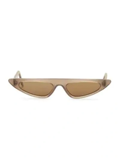 Shop Andy Wolf Florence 53mm Cat Eye Sunglasses In Gold Beige