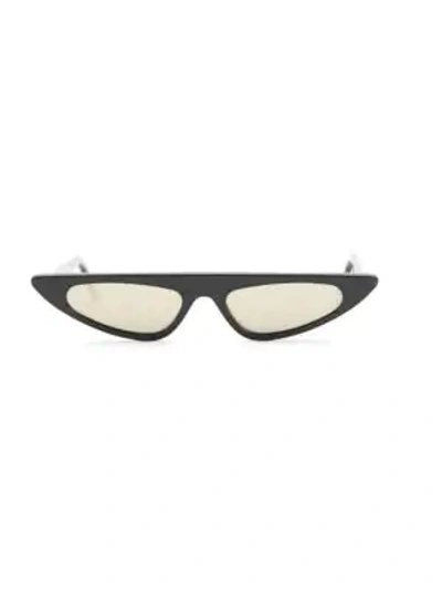 Shop Andy Wolf Florence 53mm Cat Eye Sunglasses In Silver Black