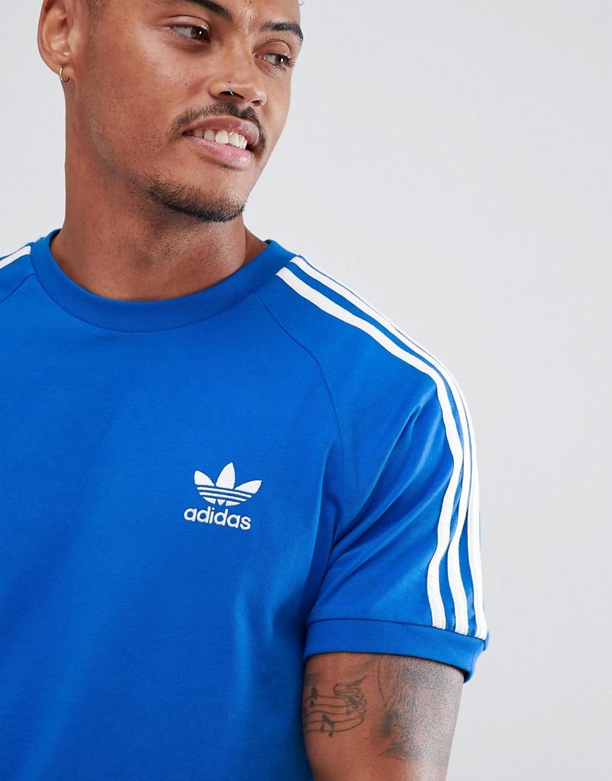 Adidas Originals California T-shirt In Blue Dh5805 - Blue | ModeSens