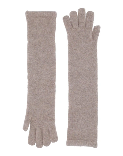 Shop Gentryportofino Gloves In Beige