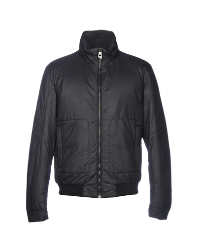 Shop Versace Down Jacket In Black