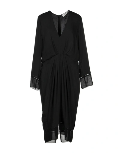 Shop Zimmermann Knee-length Dress In Black