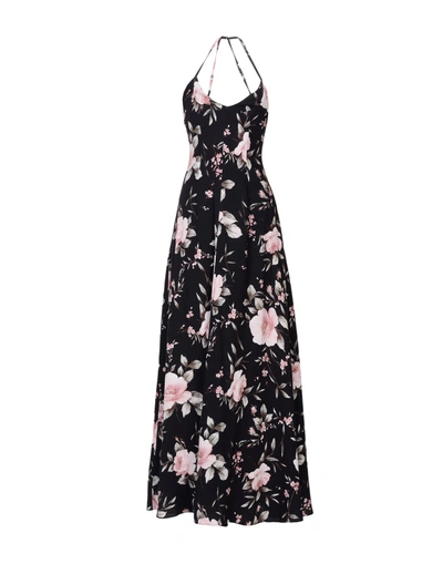 Shop Alice And Olivia Long Dress In Black