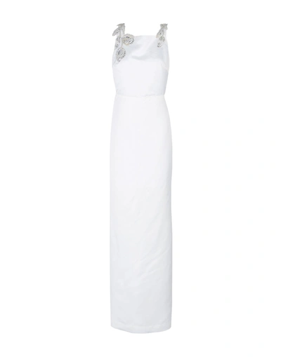 Shop Raoul Long Dresses In White
