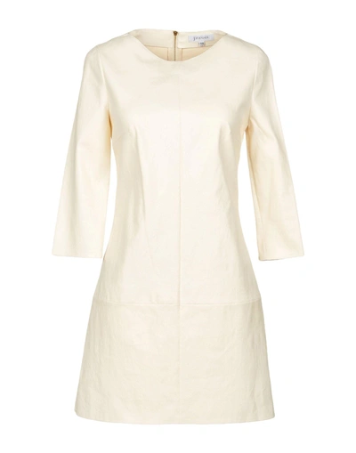 Shop Jitrois Short Dress In Ivory