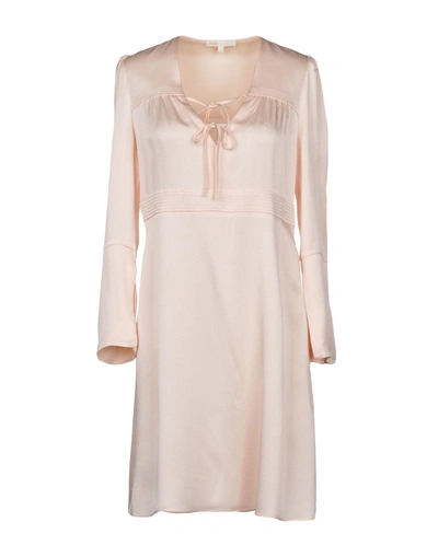 Shop Maje Short Dresses In Light Pink