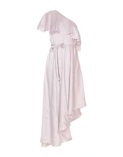 Shop Zimmermann Short Dresses In Lilac