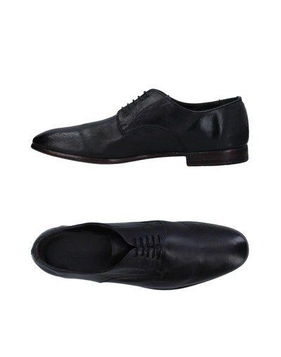 Shop Preventi Laced Shoes In Black