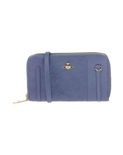 Shop Vivienne Westwood Handbags In Slate Blue