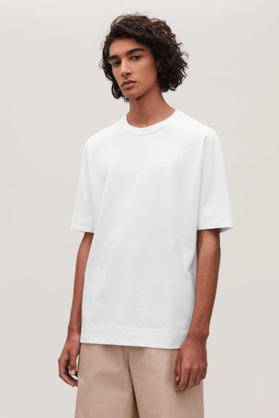 Shop Cos Kimono-sleeved T-shirt In White