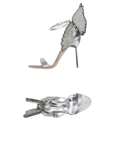 Shop Sophia Webster Sandals In Silver