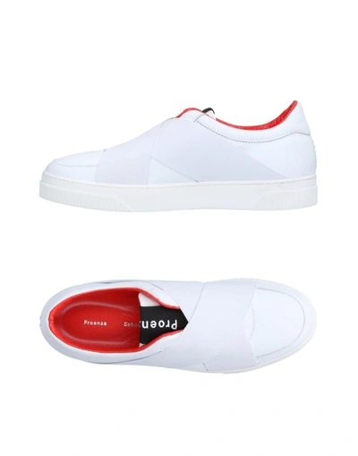 Shop Proenza Schouler Sneakers In White