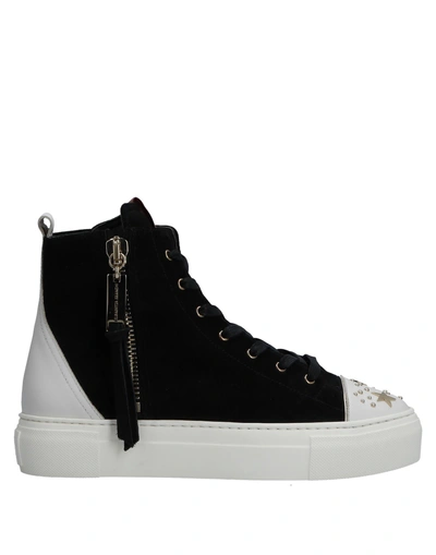 Shop Elisabetta Franchi Sneakers In Black