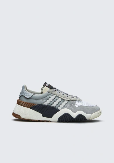 Shop Alexander Wang Adidas Originals By Run Mid Shoes In Gray