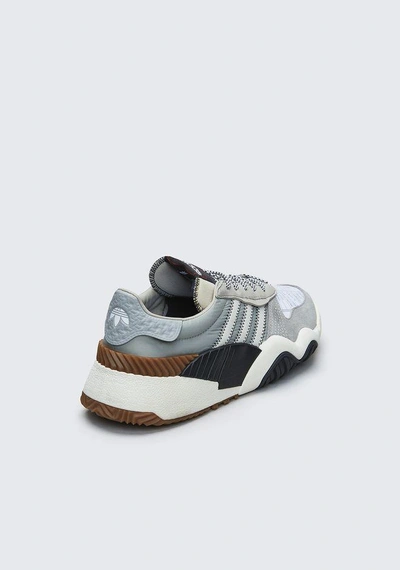 Shop Alexander Wang Adidas Originals By Run Mid Shoes In Gray