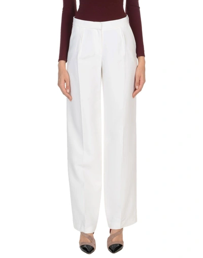 Shop Issa Casual Pants In White