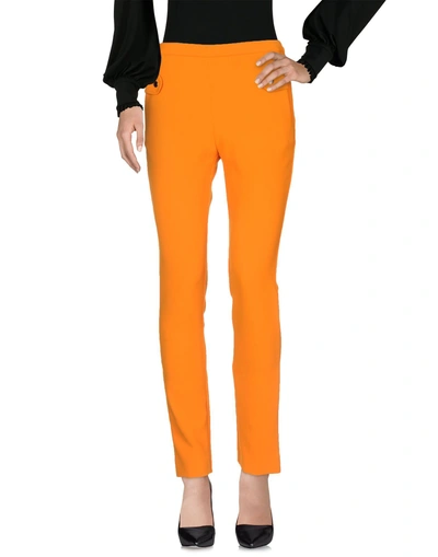 Shop Carven Pants In Orange