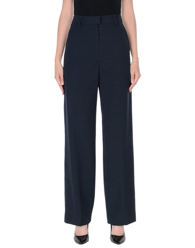 Shop Lemaire Casual Pants In Dark Blue