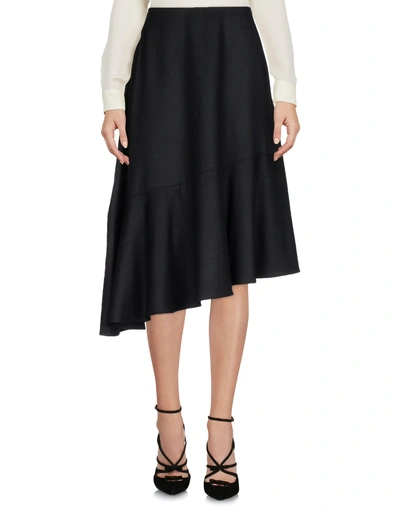 Shop Carven 3/4 Length Skirts In Black